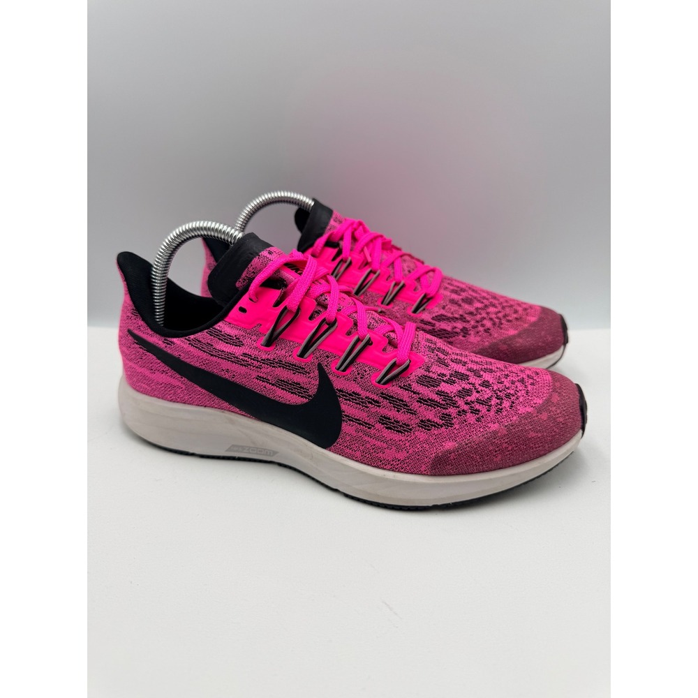 Nike Air Zoom Pegasus 36 Women 8.5 Pink Excellent Running Shoes AR4149-601